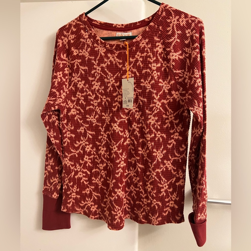 Nwt knox rose sweater